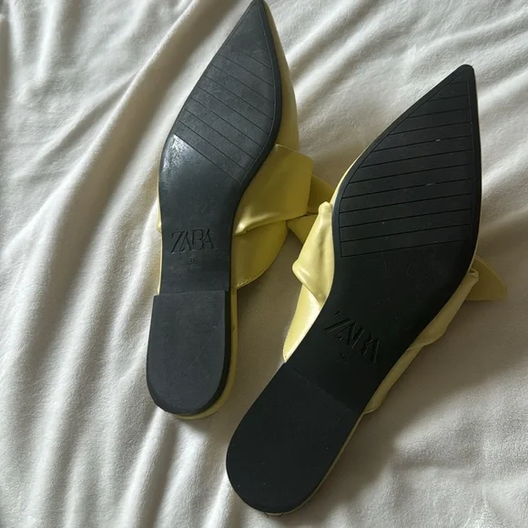 ZARA yellow flats - Picture 5 of 5